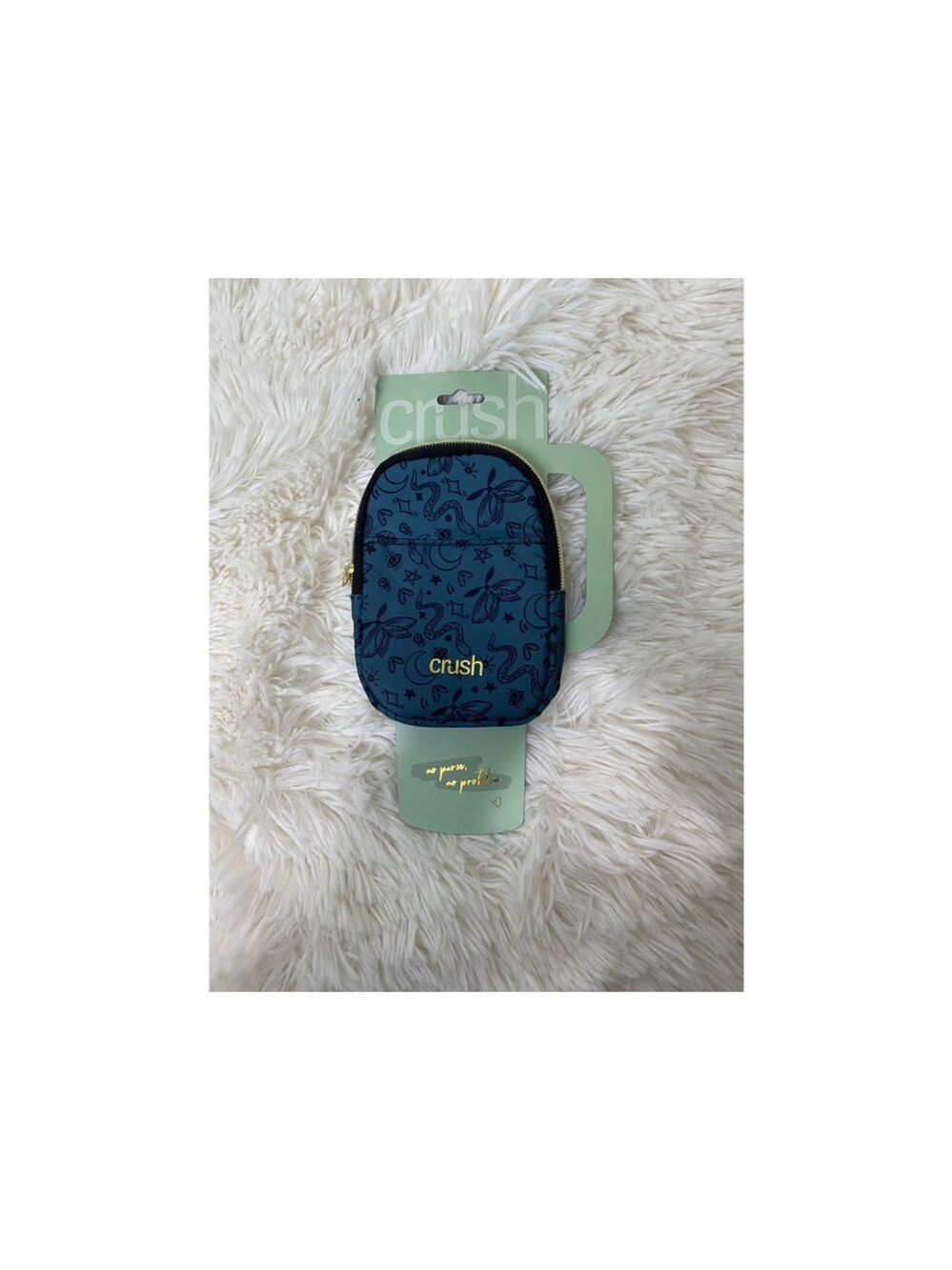 Crush, Please Hold Water Bottle Pouch - NWT